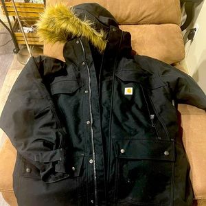 Carhartt mens parka jacket